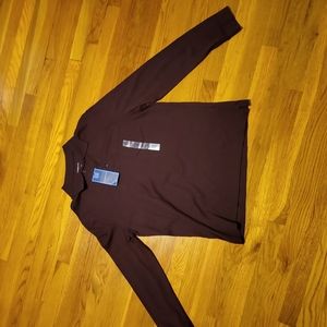 NWT Croft & Barrow Long Sleeved Collared Shirt